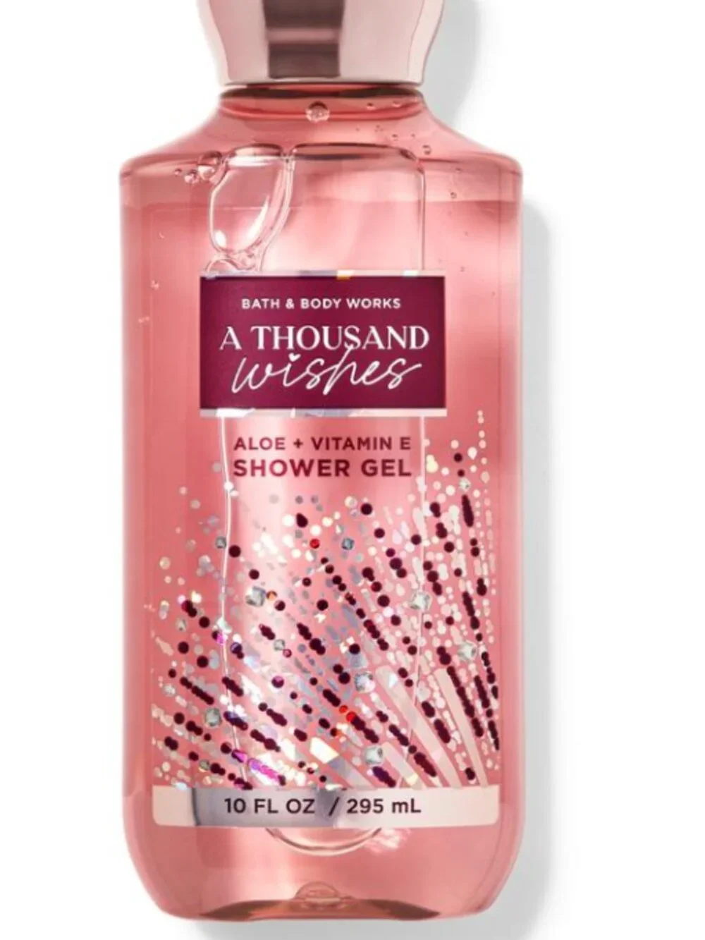 Bath and Body Works A Thousand Wishes Shower Gel 10 Fl Oz‎ Aloe Vitamin E NEW